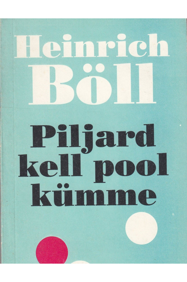 PILJARD KELL POOL KÜMME ILUKIRJANDUS